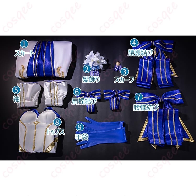 FGO アーキタイプ:アース アルクェイドの純白エレガント衣装で、清楚に映える一着 - 6枚目の画像