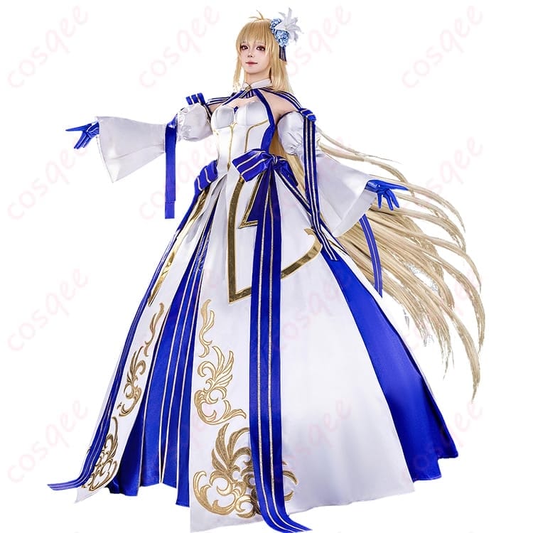 FGO アーキタイプ:アース アルクェイドの純白エレガント衣装で、清楚に映える一着 - 1枚目の画像