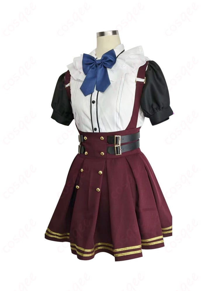 その日の獣には、 深浜祈莉 友瀬瑠奈 池貝舞雪 制服 コスプレ衣装-3