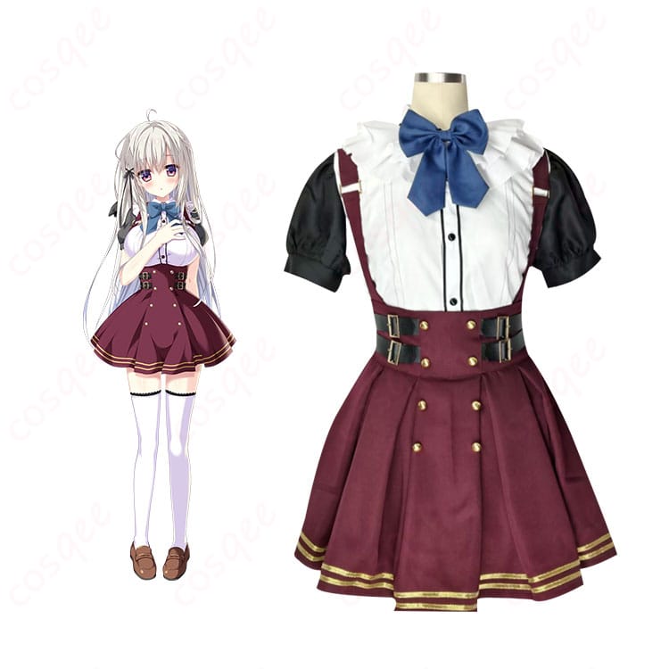 その日の獣には、 深浜祈莉 友瀬瑠奈 池貝舞雪 制服 コスプレ衣装-1