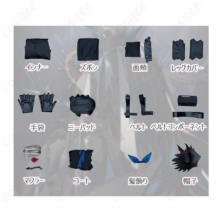 アークナイツのウルピアヌスを重装コーデで再現するコスプレ衣装 - 5枚目の画像