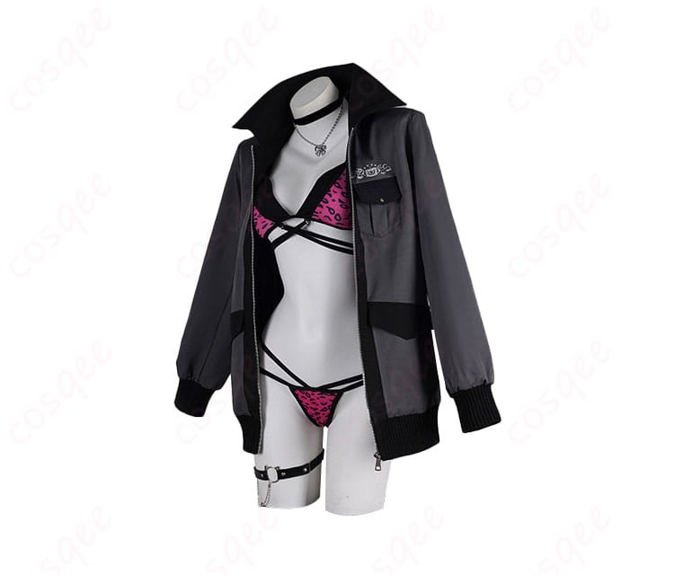 hololive(ホロライブ) ラオーラ・パンテーラ ビキニ姿 水着 コスプレ衣装-3