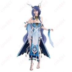 原神 ラウマ コスプレ衣装 エルフ風デザインで写真映え抜群、動きやすくイベントに最適 - 3枚目の画像（サムネイル）