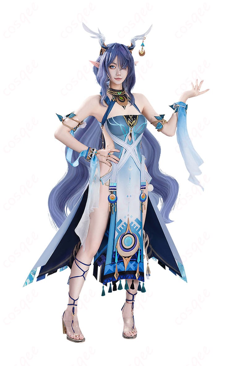 原神 ラウマ コスプレ衣装-3