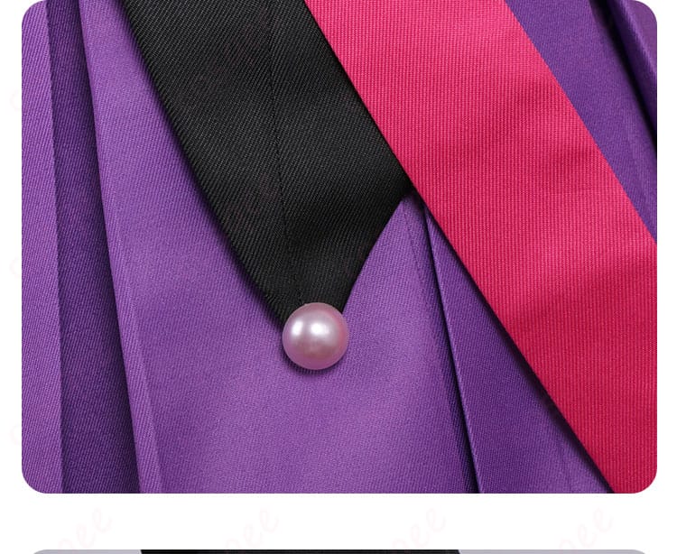 ガールズバンドクライ×サンリオキャラクターズ 海老塚智×クロミ コスプレ衣装-10