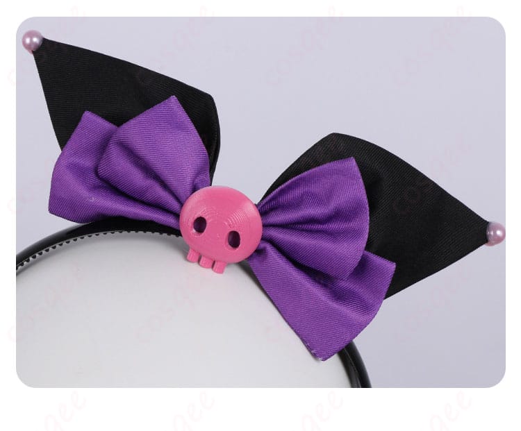 ガールズバンドクライ×サンリオキャラクターズ 海老塚智×クロミ コスプレ衣装-5