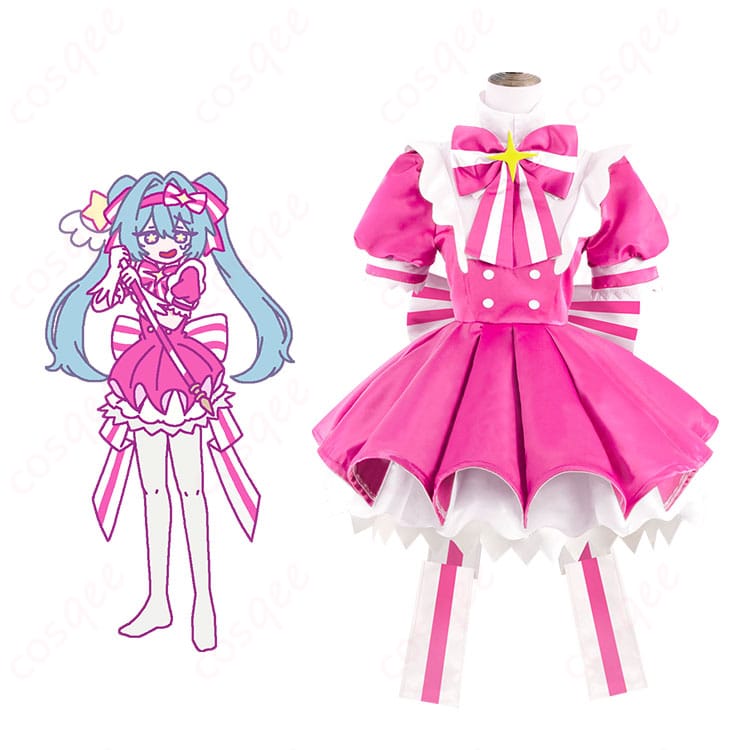 初音ミク いますぐ輪廻 コスプレ衣装-1