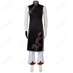 文豪ストレイドッグス 芥川龍之介 中華風コスプレ衣装 写真映えと動きやすさを両立 - 4枚目の画像（サムネイル）