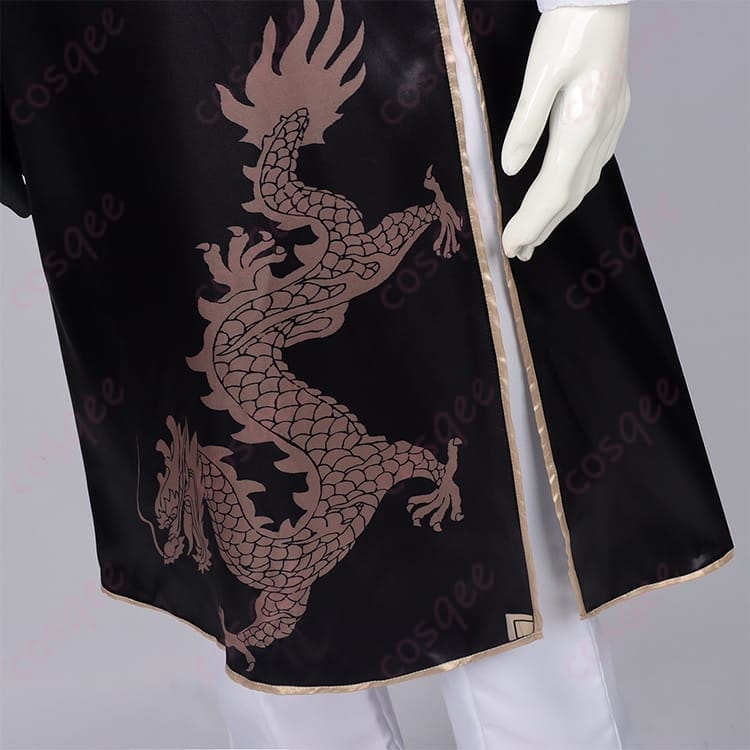 文豪ストレイドッグス 芥川龍之介 中華風コスプレ衣装 写真映えと動きやすさを両立 - 6枚目の画像