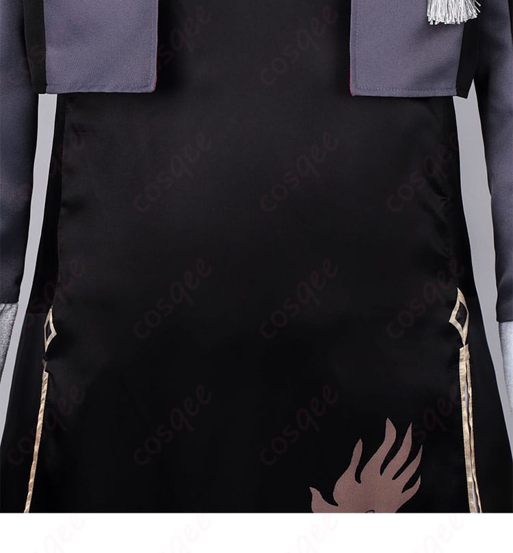 文豪ストレイドッグス 芥川龍之介 中華風 コスプレ衣装-7