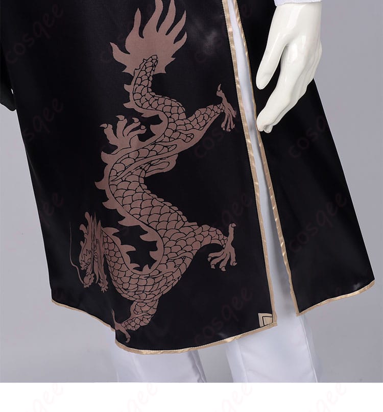 文豪ストレイドッグス 芥川龍之介 中華風 コスプレ衣装-8