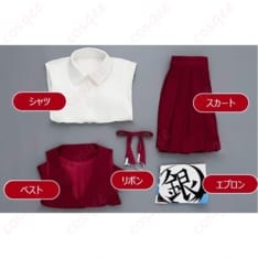 銀魂 神楽のカフェ店員ウエイター風コスプレ｜軽やかで写真映え、イベントにぴったり - 7枚目の画像（サムネイル）