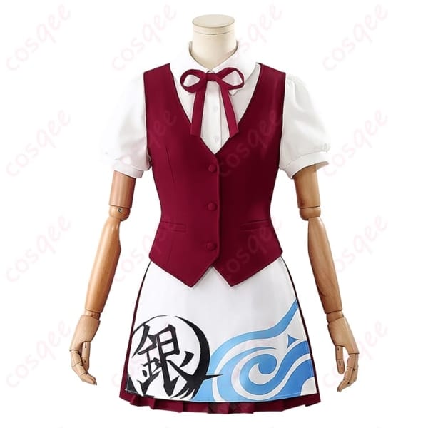 銀魂 神楽のカフェ店員ウエイター風コスプレ｜軽やかで写真映え、イベントにぴったり