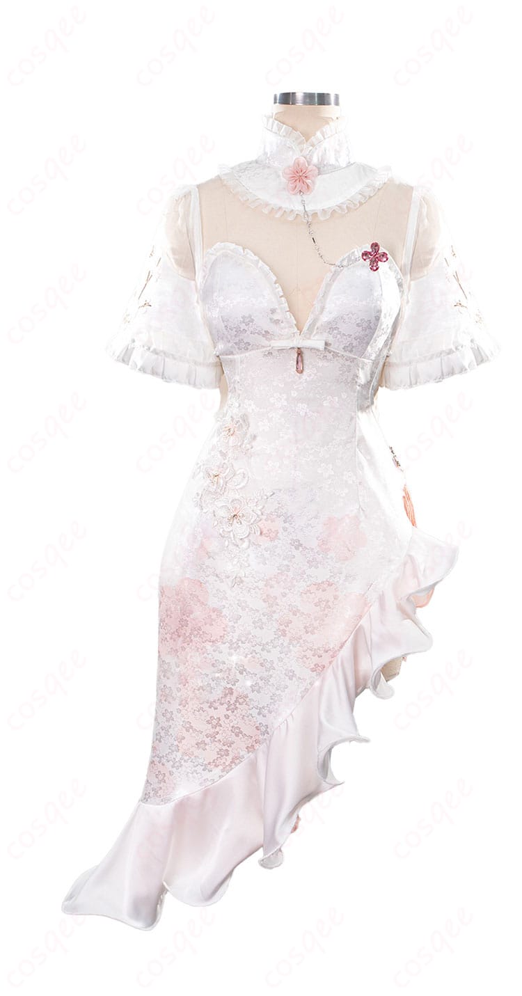 勝利の女神:NIKKE ドロシー チャイナドレス コスプレ衣装-2