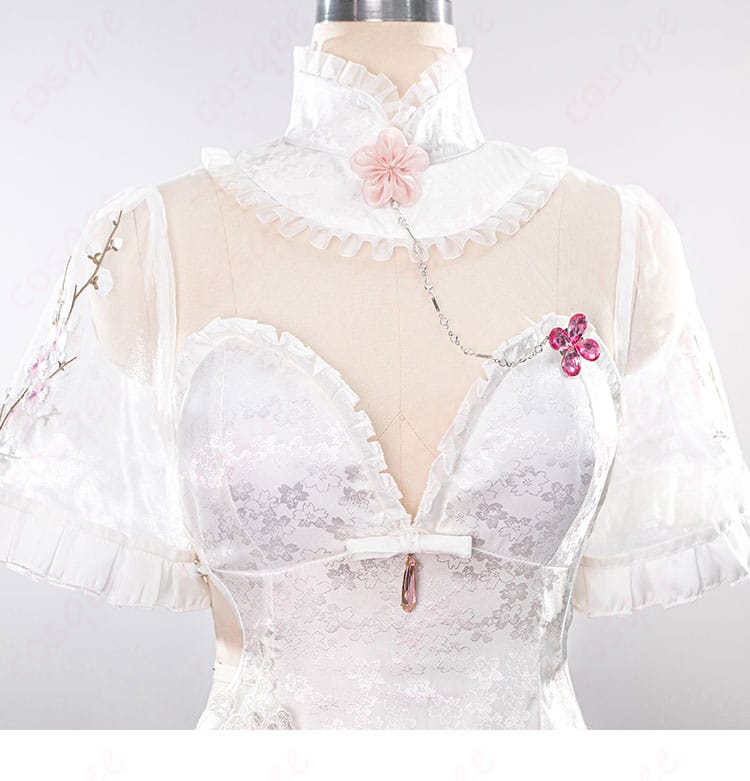 勝利の女神:NIKKE ドロシー チャイナドレス コスプレ衣装-4