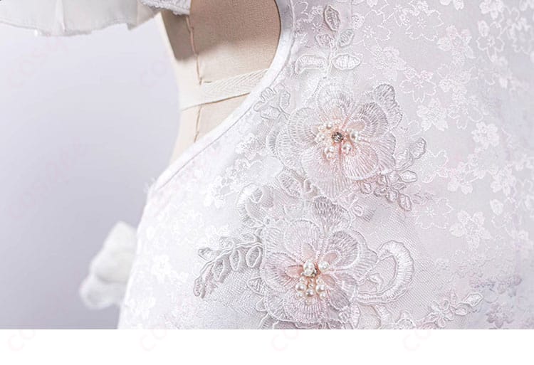 勝利の女神:NIKKE ドロシー チャイナドレス コスプレ衣装-5