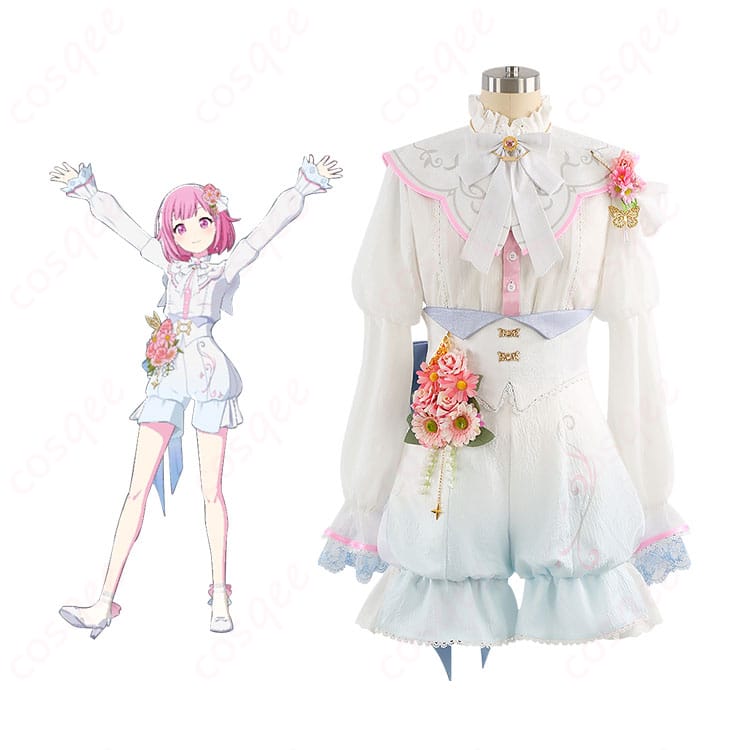 プロジェクトセカイ カラフルステージ! feat. 初音ミク Dream a Wonder Dreamガチャ にこにこ笑顔のステージで 鳳えむ コスプレ衣装-1