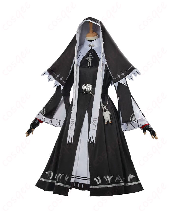 アークナイツ 新約エクシア シスター服 コスプレ衣装-3