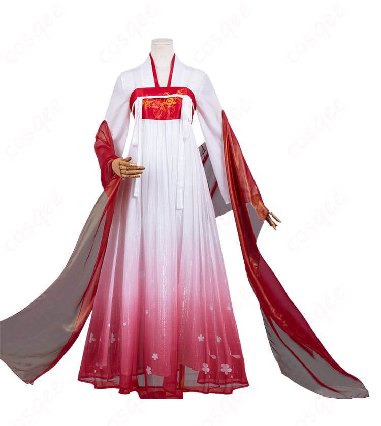 薬屋のひとりごと 猫猫 壬氏様との街歩き コスプレ衣装-2