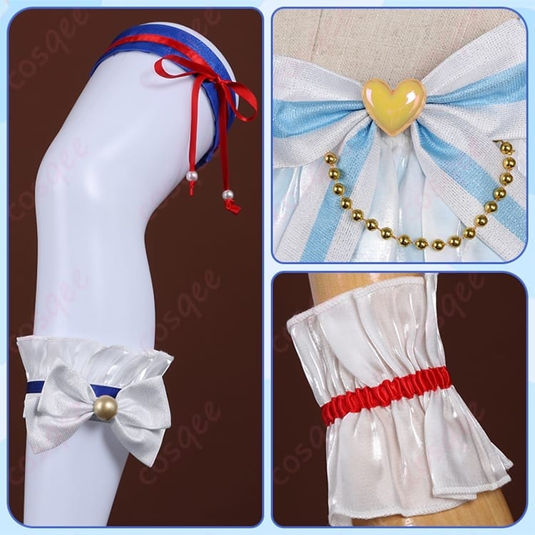 プロセカ 桃井愛莉 ブルーマリンの爽やかマリンコーデで、夏のステージも撮影も可愛く映える - 4枚目の画像