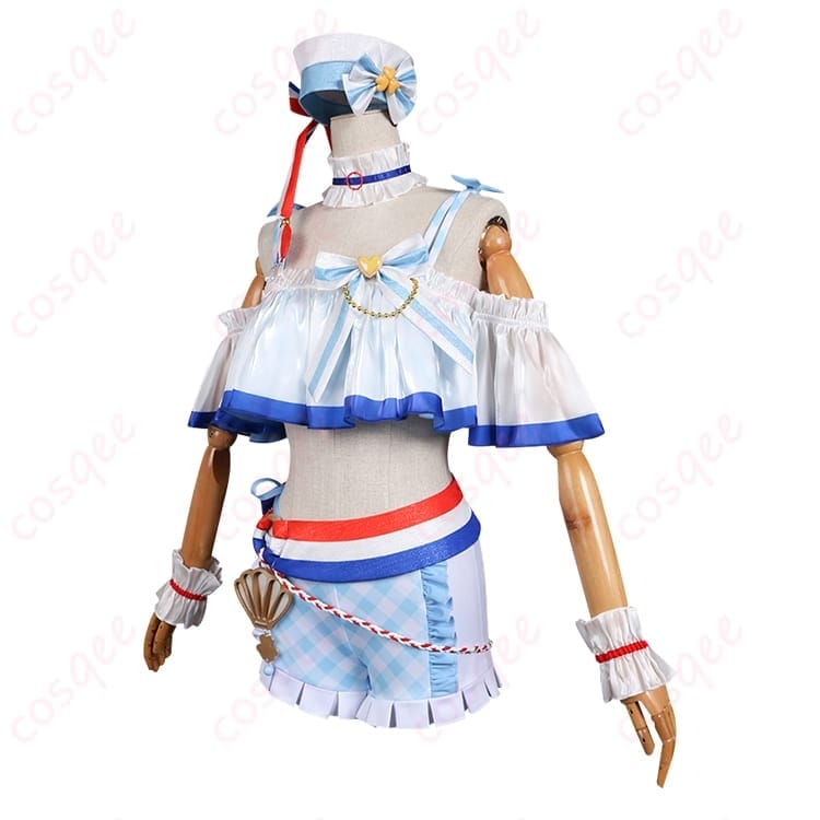 プロセカ 桃井愛莉 ブルーマリンの爽やかマリンコーデで、夏のステージも撮影も可愛く映える - 2枚目の画像