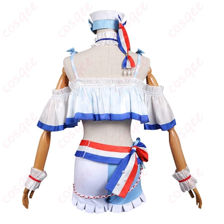 プロセカ 桃井愛莉 ブルーマリンの爽やかマリンコーデで、夏のステージも撮影も可愛く映える - 3枚目の画像