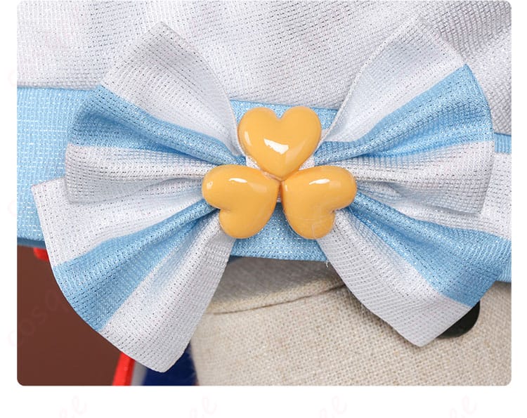 プロジェクトセカイ カラフルステージ! feat. 初音ミク 最強アイドルスマイル! 桃井愛莉 ブルーマリン・クルースタイル コスプレ衣装-9