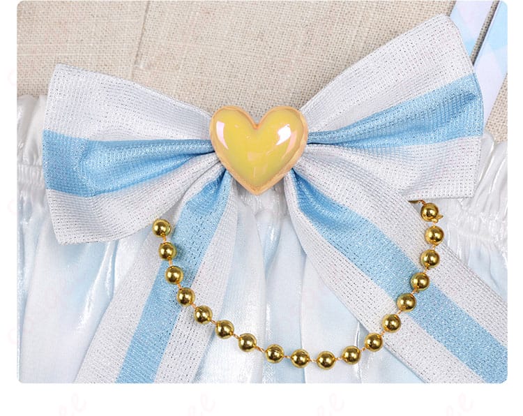 プロジェクトセカイ カラフルステージ! feat. 初音ミク 最強アイドルスマイル! 桃井愛莉 ブルーマリン・クルースタイル コスプレ衣装-7