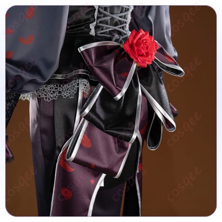 プロジェクトセカイ 朝比奈まふゆ Icy rose-lady コスプレ衣装 静かに映える上品セット - 5枚目の画像