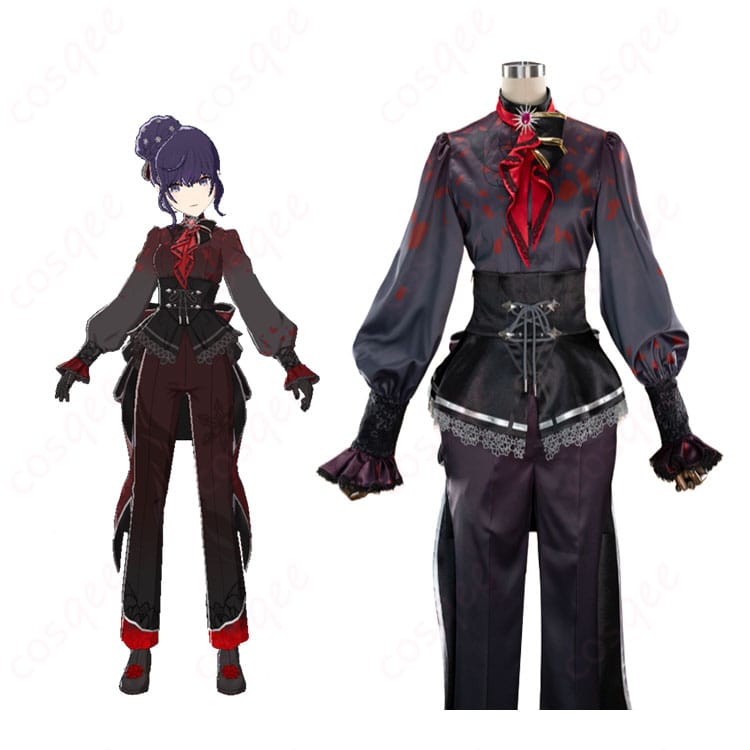 プロジェクトセカイ カラフルステージ! feat. 初音ミク 静かな図書室で 朝比奈まふゆ Icy rose-lady コスプレ衣装-1