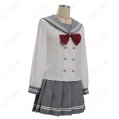 Aqours冬制服の清楚感をまとう 高海千歌・桜内梨子・渡辺曜 コスプレ衣装 - 2枚目の画像（サムネイル）