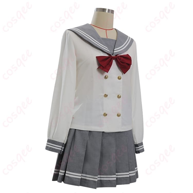 Aqours冬制服の清楚感をまとう 高海千歌・桜内梨子・渡辺曜 コスプレ衣装 - 2枚目の画像