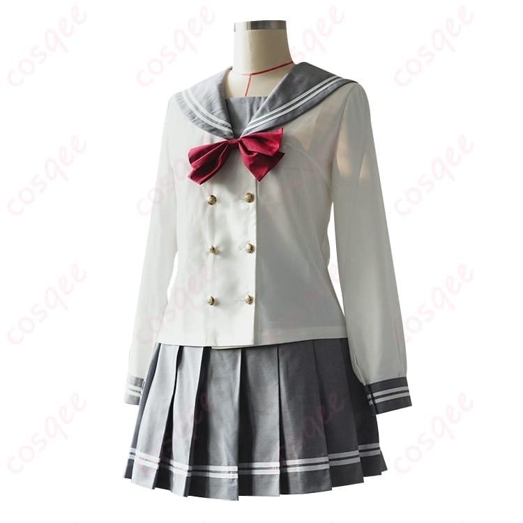 Aqours冬制服の清楚感をまとう 高海千歌・桜内梨子・渡辺曜 コスプレ衣装 - 1枚目の画像