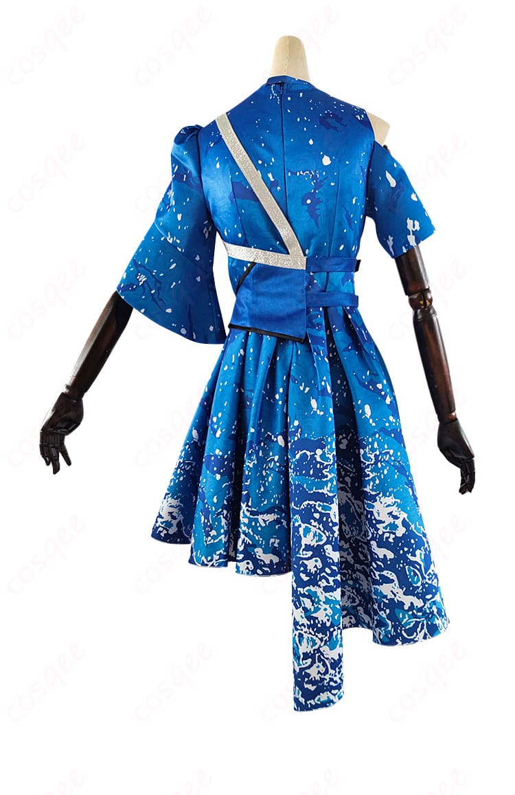 ラブライブ!サンシャイン!! Aqours 沼津ナゾトキ街歩き 〜僕らの永久hours〜 黒澤ダイヤ 桜内梨子 津島善子 コスプレ衣装-4