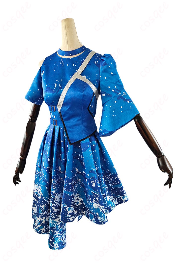 ラブライブ!サンシャイン!! Aqours 沼津ナゾトキ街歩き 〜僕らの永久hours〜 黒澤ダイヤ 桜内梨子 津島善子 コスプレ衣装-3