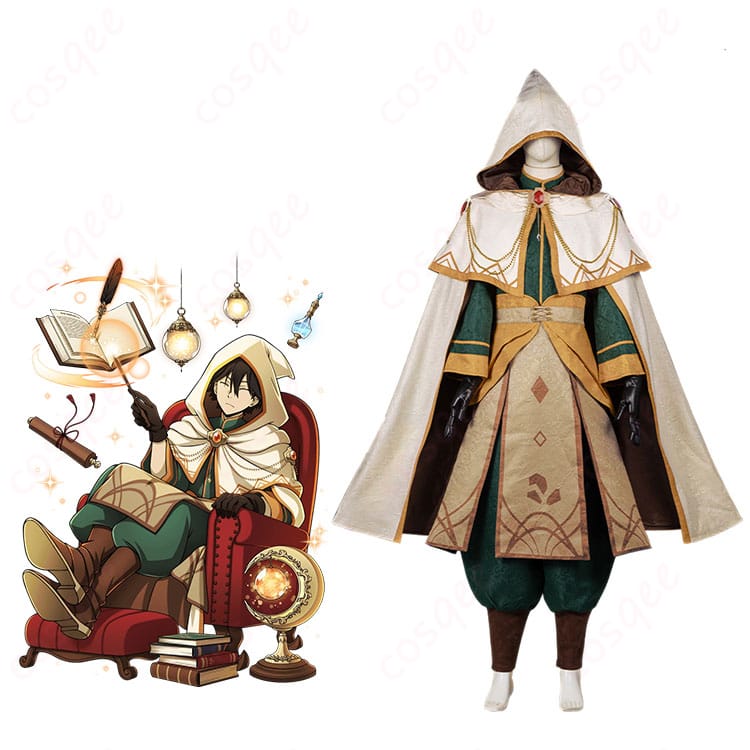 文豪ストレイドッグス迷ヰ犬怪奇譚 魔術師スカウト 江戸川乱歩 コスプレ衣装-1