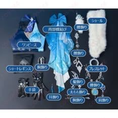 原神 夜蘭 静謐の饗宴 コスプレ衣装 上品セクシーで写真映え抜群のセット - 5枚目の画像（サムネイル）