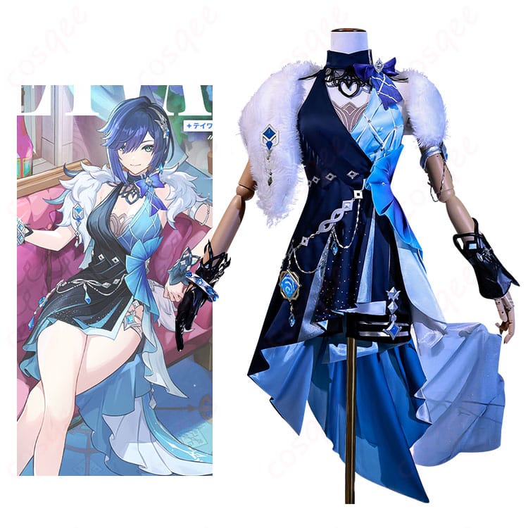 原神 夜蘭 静謐の饗宴 コスプレ衣装-1