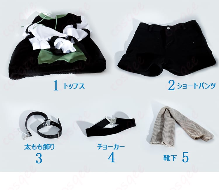 MyGO!!!!! 潜在表明 - From THE FIRST TAKE 要楽奈 青木陽菜 コスプレ衣装-10