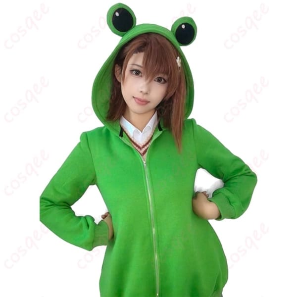 とある科学の超電磁砲 ゲコ太着ぐるみで御坂美琴になりきる癒し系パジャマ