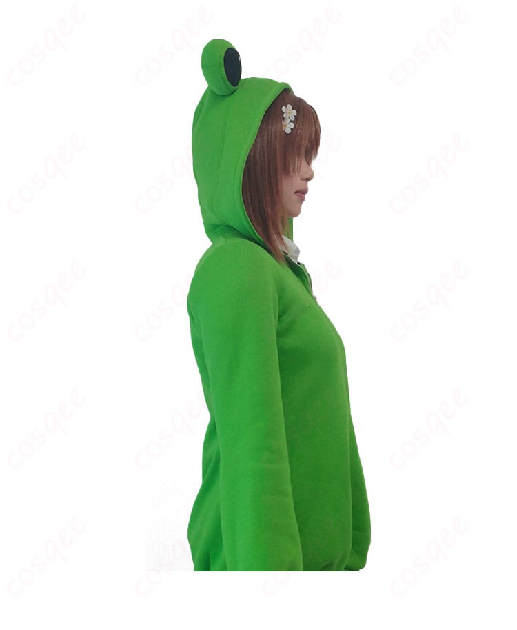 とある科学の超電磁砲T 御坂美琴 ゲコ太の着ぐるみパジャマ コスプレ衣装-3