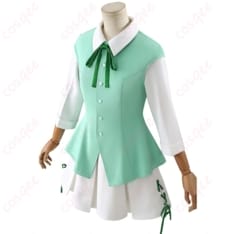 カードキャプターさくら 木之本桜 TV ver コスプレ衣装 清楚で可愛い制服ワンピとリボン付き - 3枚目の画像（サムネイル）