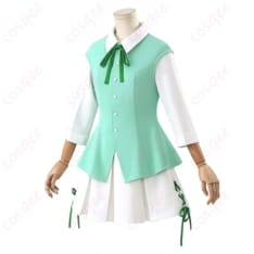 カードキャプターさくら 木之本桜 TV ver コスプレ衣装 清楚で可愛い制服ワンピとリボン付き - 2枚目の画像（サムネイル）