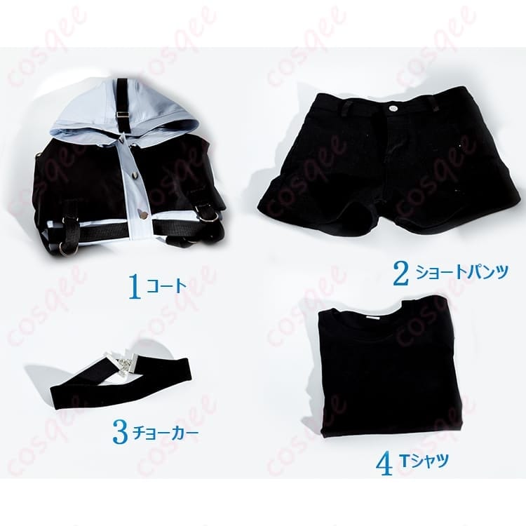MyGO!!!!! 高松燈 コスプレ衣装 FIRST TAKE風でクールに決まる軽やかセット - 5枚目の画像