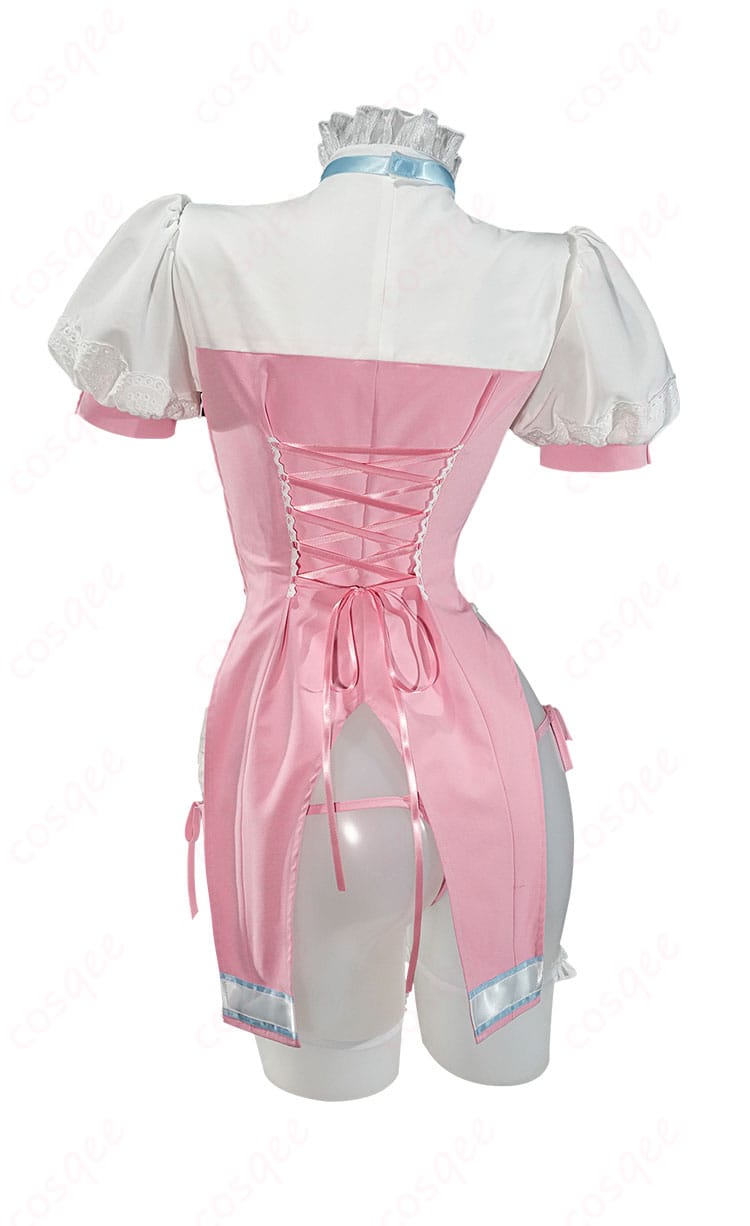 ドールズフロントライン2:エクシリウム 幼熙(ゆひ) 私服 スイートミラクル コスプレ衣装 メイド服-3