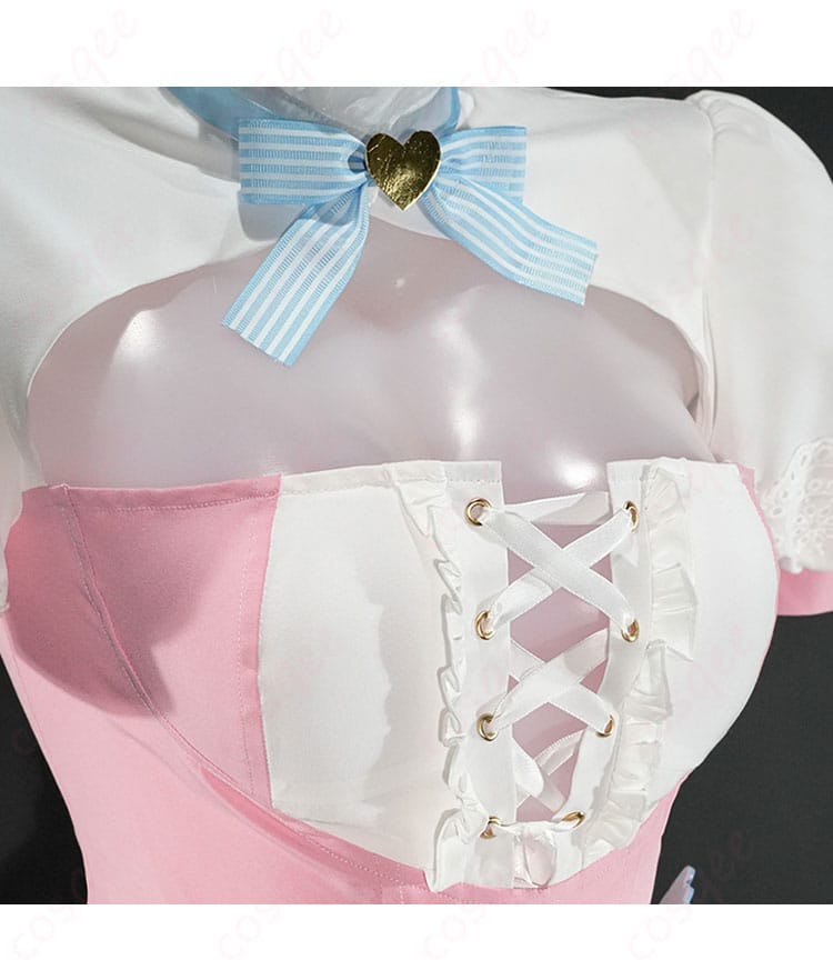 ドールズフロントライン2:エクシリウム 幼熙(ゆひ) 私服 スイートミラクル コスプレ衣装 メイド服-4