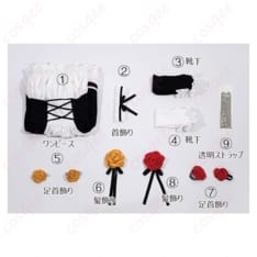 惣流・アスカの赤ドレス コスプレ衣装 上品に映える美シルエット｜S〜XXL - 4枚目の画像（サムネイル）