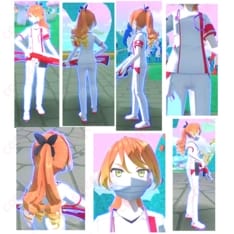 #コンパス チーちゃん 医療団体潜入任務 コスプレ衣装 小物も揃う着やすいセット - 1枚目の画像（サムネイル）