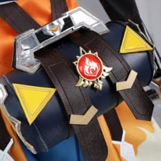 原神 ベネットのラクガキ大冒険スタイルで元気に決めるコスプレ衣装 - 4枚目の画像（サムネイル）