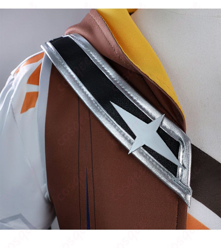 原神 ベネット 燃えろ!ラクガキ大冒険 コスプレ衣装-5